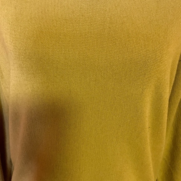 Vintage 60s gold grandpa sweater - Picture 7 of 11